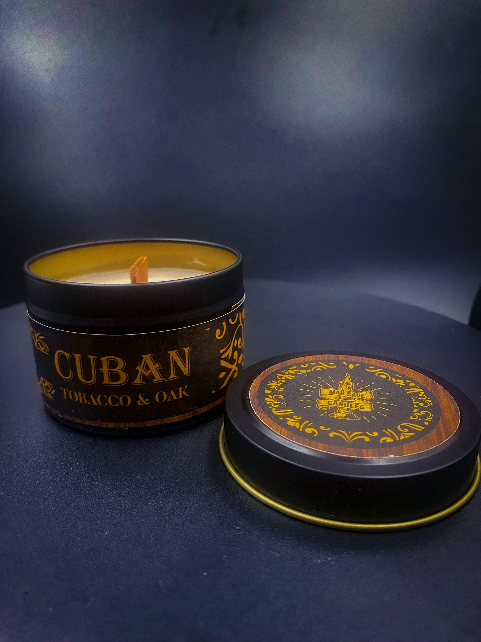 Cuban - Tobacco & Oak Scented Man Cave Candle