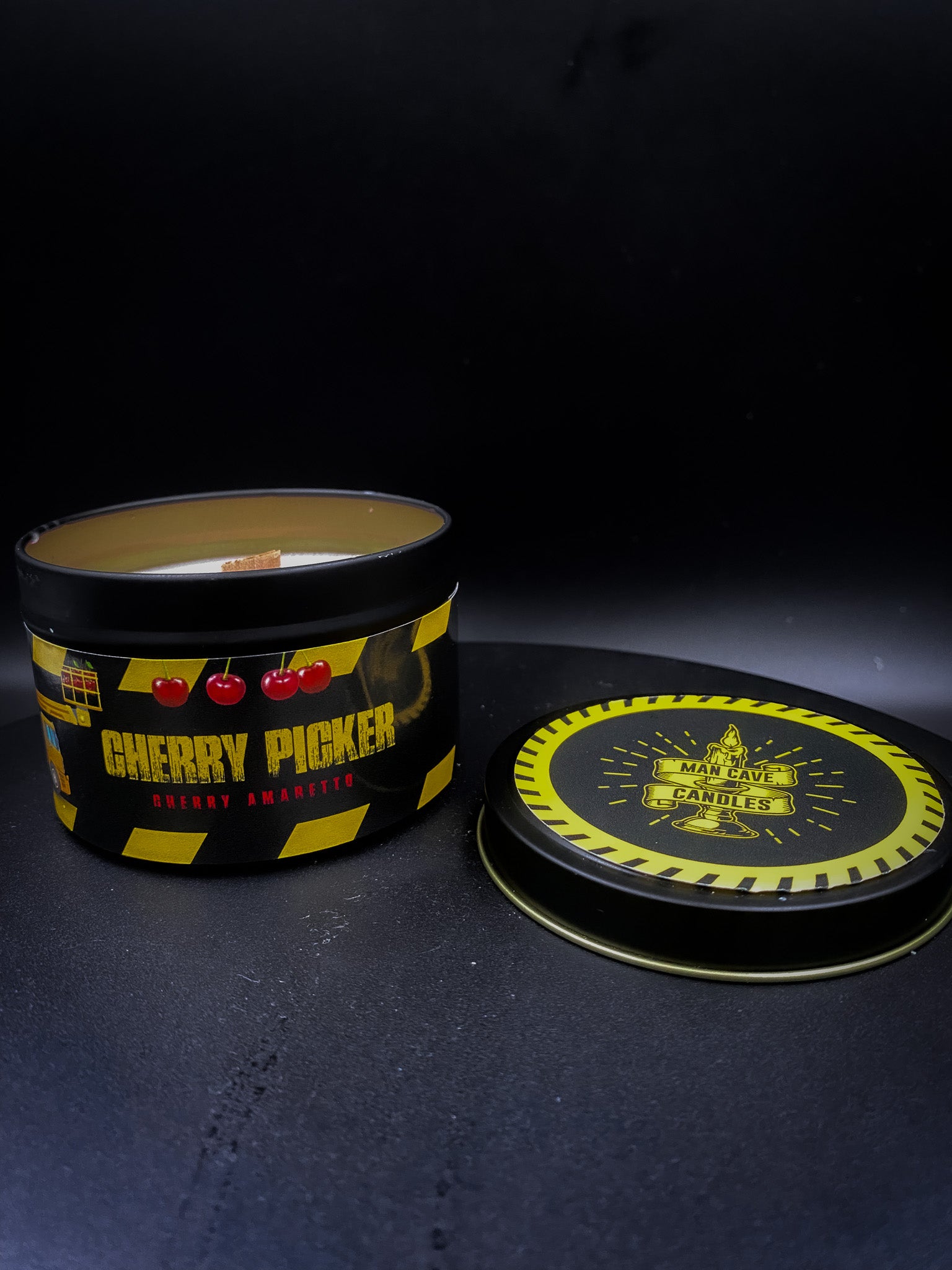 Cherry Picker - Cherry Amaretto Scented Man Cave Candle