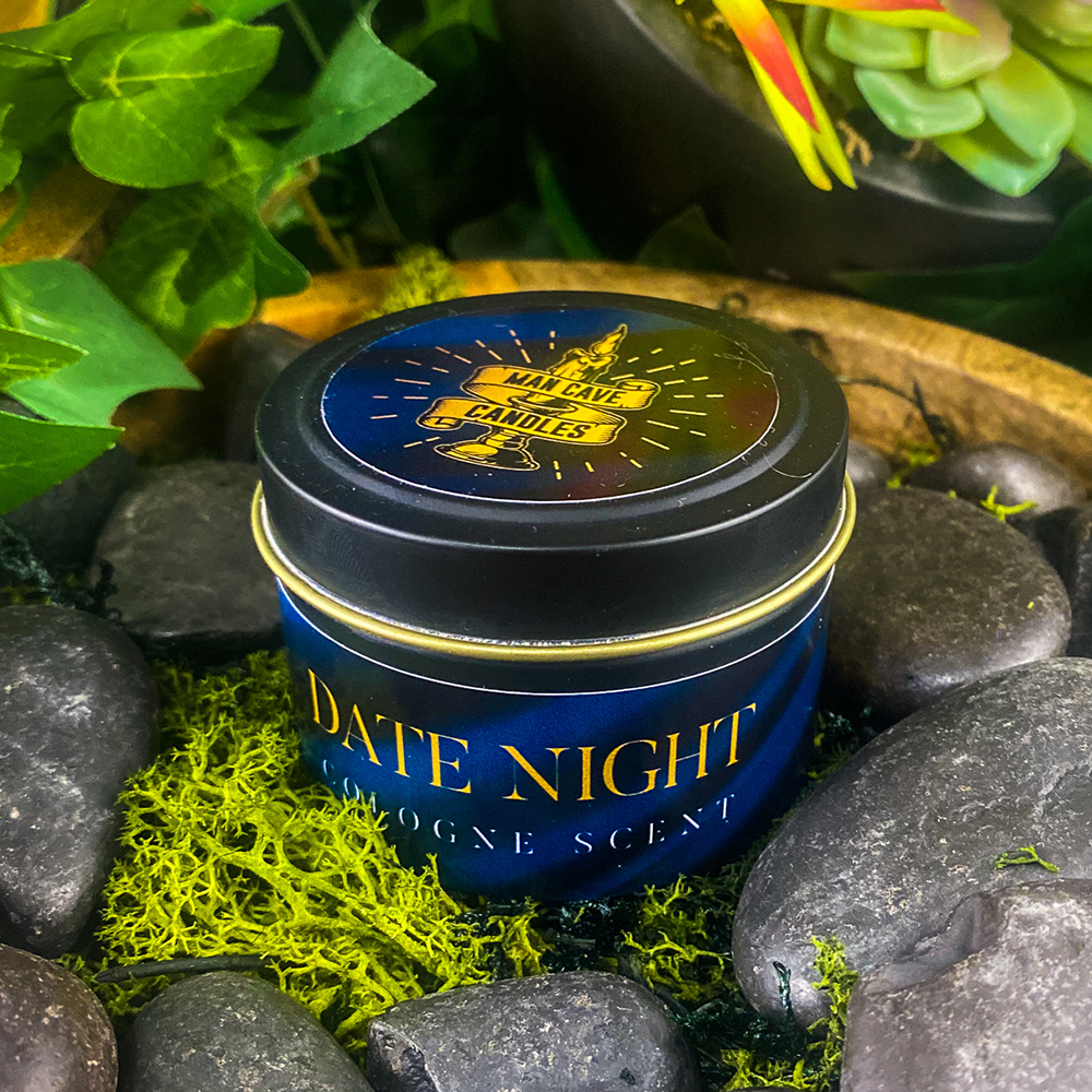 Date Night - Cologne Scented Man Cave Candle